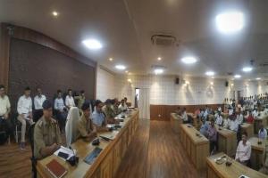 गोरखपुर: मुहर्रम को लेकर एसएसपी ने की बैठक, ताजिये दारों से बोले- नहीं कायम होगी नई परंपरा