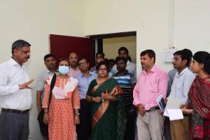 गोरखपुर: इंस्टीट्यूट ऑफ एग्रीकल्चर एंड नेचुरल साइंस में विकसित हो रही पंडित दीनदयाल उपाध्याय नर्सरी