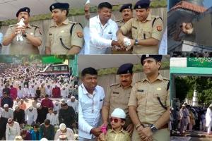 कानपुर: बकरीद पर ईदगाहों और मस्जिदों में लाखों लोगों ने अदा की नमाज, चप्पे-चप्पे पर कड़ी सुरक्षा के रहे इंतजाम