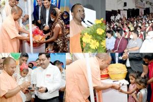 गोरखपुर से सीएम योगी ने किया प्रदेश व्यापी विशेष संचारी रोग नियंत्रण, दस्तक अभियान का शुभारंभ