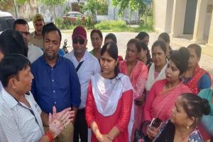 बिजनौर : महिला अस्पताल में प्रसव सुविधा फिर से चालू कराने को लेकर भाजपाइयों ने खोला मोर्चा