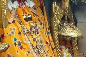 हिमाचल: नयनादेवी मंदिर में श्रद्धालु ने दान किया एक किलो सोने का हार