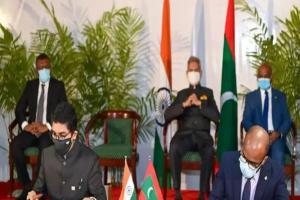 भारत मालदीव को देगा दस करोड़ डॉलर का ऋण, सुरक्षा ढांचे में भी मदद 