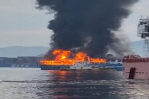 फिलीपींस में 82 लोगों को ले जा रही नाव में लगी आग, 73 को बचाया गया