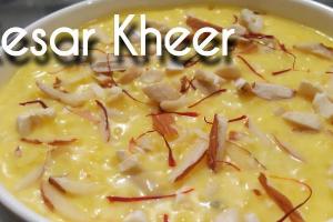 Kesar Kheer Recipe: अगर आप भी मीठा खाने के है शौकीन तो इस आसान तरीके से बनाएं केसर खीर