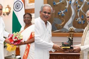 राष्ट्रपति और प्रधानमंत्री से मिले CM भूपेश बघेल, द्रौपदी मुर्मू को दी बधाई, मोदी से की अलग-अलग मुद्दों पर चर्चा