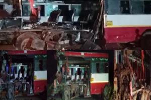 बाराबंकी: डीसीएम में पीछे से टकराई रोडवेज बस, 12 घायल, चार की हालत गंभीर