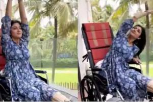 Video : ‘पैर टूटा है पर हौंसला नहीं…’, व्हील चेयर पर योगा कर शिल्पा शेट्टी ने उड़ाए फैंस के होश