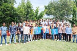 रामनगर: एनएसयूआई के सदस्यता अभियान में नय छात्रों से बड़ा दल का कुनबा