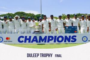 Duleep Trophy 2022 : पश्चिम क्षेत्र ने जीता दलीप ट्रॉफी का खिताब, यशस्वी जायसवाल-जयदेव उनादकट चमके