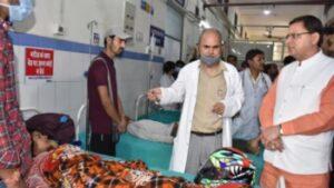 देहरादून: आखिर क्यों सीएम धामी ने खाया मरीजों का खाना…