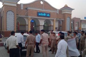 बरेली: त्योहार के मद्देनजर रेलवे सुरक्षा बल सतर्क, डाग स्क्वायड के साथ जंक्शन पर की गई चेकिंग