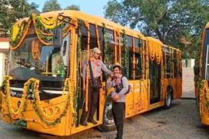 उन्नाव से कानपुर के बीच शुरू हुई ई-बस सेवा, 30 रुपये में कर सकेंगे एसी बस से सफर