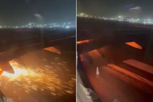 बेंगलुरु जा रही इंडिगो की फ्लाइट में अचानक दिखीं आग की लपटें, दिल्ली हवाई अड्डे पर रोका गया