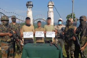 मणिपुर में असम राइफल्स ने किया चार उग्रवादी को गिरफ्तार