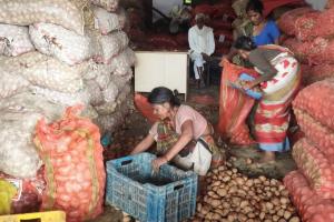 बरेली: डेलापीर मंडी में आवक कम हुई तो 5 से 10 रुपये महंगी हो गईं सब्जियां