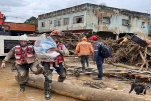वेनेजुएला में भारी बारिश की वजह से भूस्खलन, 22 लोगों की मौत, 55 लापता