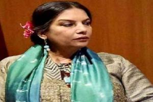 आजमगढ़: फिल्म अभिनेत्री शबाना आजमी ने मुलायम सिंह के निधन पर जताया शोक