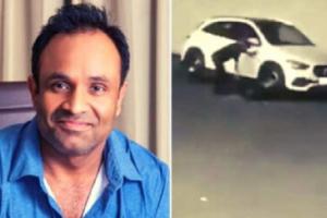पत्नी को कार से टक्कर मारने के आरोप में फिल्म निर्माता गिरफ्तार