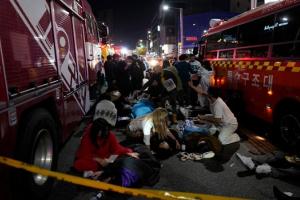 ‘हैलोवीन’ कार्यक्रम के दौरान मची भगदड़ में मृतकों की संख्या बढ़कर 154 हुई, 33 लोगों की हालत नाजुक