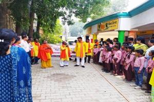 मुरादाबाद : नुक्कड़ नाटक से निपुण भारत मिशन व बालिका शिक्षा को प्रोत्साहित किया