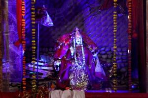 शारदीय नवरात्रि: महानवमी के पर्व पर लखनऊ के मंदिरों में हुई पूजा अर्चना