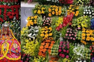 अयोध्या दीपोत्सव: प्रधानमंत्री मोदी के आगमन पर देशी, विदेशी फूलों से सजा श्रीराम लला का दरबार