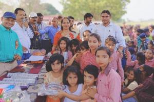 अयोध्या: न्याय पंचायत स्तरीय खेल रैली में बच्चों ने दिखाया दम