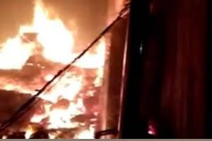 सीतापुर: साड़ी की दुकान में शॉर्ट सर्किट से लगी आग, बुजुर्ग महिला की जलकर मौत