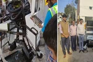 Kanpur में पहली बार रोबोट ने की मैनहोल की सफाई, नगर निगम और मशीनों को खरीदेगा