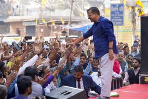 MCD चुनाव: केजरीवाल बोले- दिल्ली में विकास कार्यों को रोकने वालों को वोट मत देना 