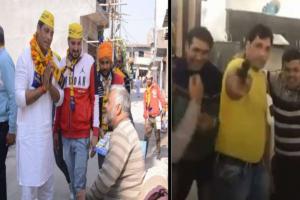 MCD चुनाव: ठुमके लगाए...पिस्टल लहराई, फिर AAP प्रत्याशी का Video हो गया Viral, पुलिस ने लिया ये एक्शन