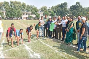 स्तरीय खेलकूद प्रतियोगिता : पहले दिन महेवा और अहेरीपुर के खिलाड़ियों का रहा दबदबा