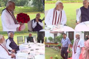 Video: लाल कृष्ण आडवाणी के जन्मदिन पर बधाई देने पहुंचे PM मोदी, अच्छे स्वास्थ्य और लंबी आयु की कामना