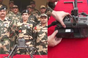 BSF ने अमृतसर में पाकिस्तान की ओर से घुसे ड्रोन को मार गिराया