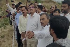 हमीरपुर : प्रमुख सचिव नमामि गंगे अनुराग श्रीवास्तव ने पत्योरा परियोजना का किया निरीक्षण