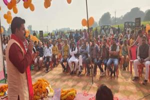 जौनपुर: पंचायत भवन के निर्माण को विधायक ने किया भूमि पूजन