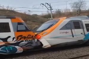 Spain: बार्सिलोना के निकट दो रेलगाड़ियों के बीच टक्कर, 155 लोग घायल 