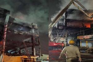 गौतम बुद्ध नगर: ग्रेटर नोएडा में इमारत में आग लगी, 60 से अधिक लोगों को सुरक्षित बाहर निकाला गया 