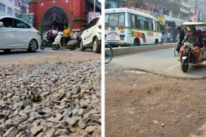 परेड में टूटी सड़क का नहीं हुआ पैचवर्क, डेडलाइन खत्म होने पर Kanpur Nagar Nigam ने जारी की रिपोर्ट