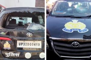 Kanpur Crime : झगड़े की सूचना पर पहुंचे PRV जवानों पर हमला, गाड़ी के शीशे तोड़े