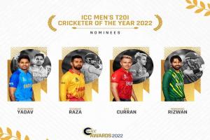 पुरुष T20I क्रिकेटर ऑफ द इयर 2022 अवॉर्ड के दावेदारों का हुआ ऐलान, सूर्यकुमार हैं शामिल, कहा- आंखें बंद कर सोचा- कहीं यह सपना तो नहीं