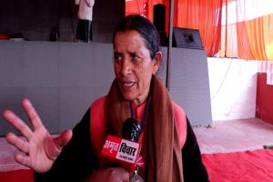 जोशीमठ आपदा पर बोलीं पद्मश्री बसंती देवी, कहा - पहाड़ पर रहने वाले लोगों को सुरक्षित स्थान मुहैया कराये सरकार