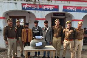 हरदोई में आपरेशन सुरंग से शातिर चोरों तक पहुंची पुलिस, दो चोरियों के आरोपी गिरफ्तार  