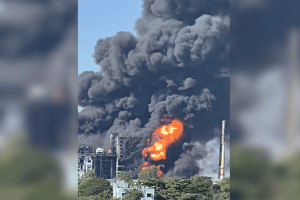 नासिक: रसायन कंपनी में विस्फोट के बाद लगी आग, चार झुलसे