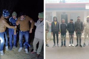 Hamirpur News : छेड़खानी के विरोध में फायरिंग करने वाले दो को मुठभेड़ में दबोचा, छह बदमाश गिरफ्तार