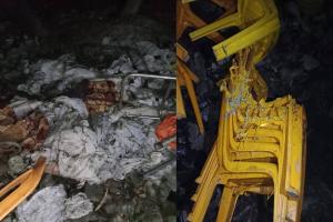 Bahraich News: अग्निकांड में टेंट हाउस का सामान राख, डेढ़ लाख का नुकसान 