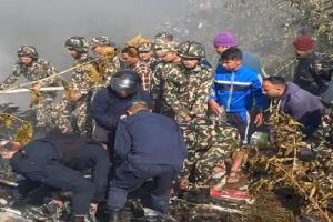 NEPAL: पीएम प्रचंड ने विमान दुर्घटना के बाद प्रभावी बचाव अभियान के दिए निर्देश, देखिए तस्वीरें