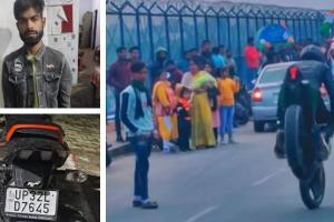 कानपुर कमिश्नरेट पुलिस ने किया खेल, R15 बाइक को दिखा दी पल्सर, गंगा बैराज पर स्टंटबाजी का Video हुआ था Viral 