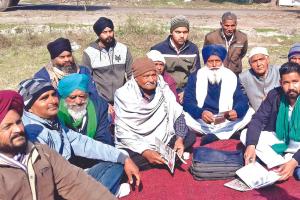 जसपुरः समस्याओं का समाधान न होने पर किसानों ने दी आंदोलन की चेतावनी